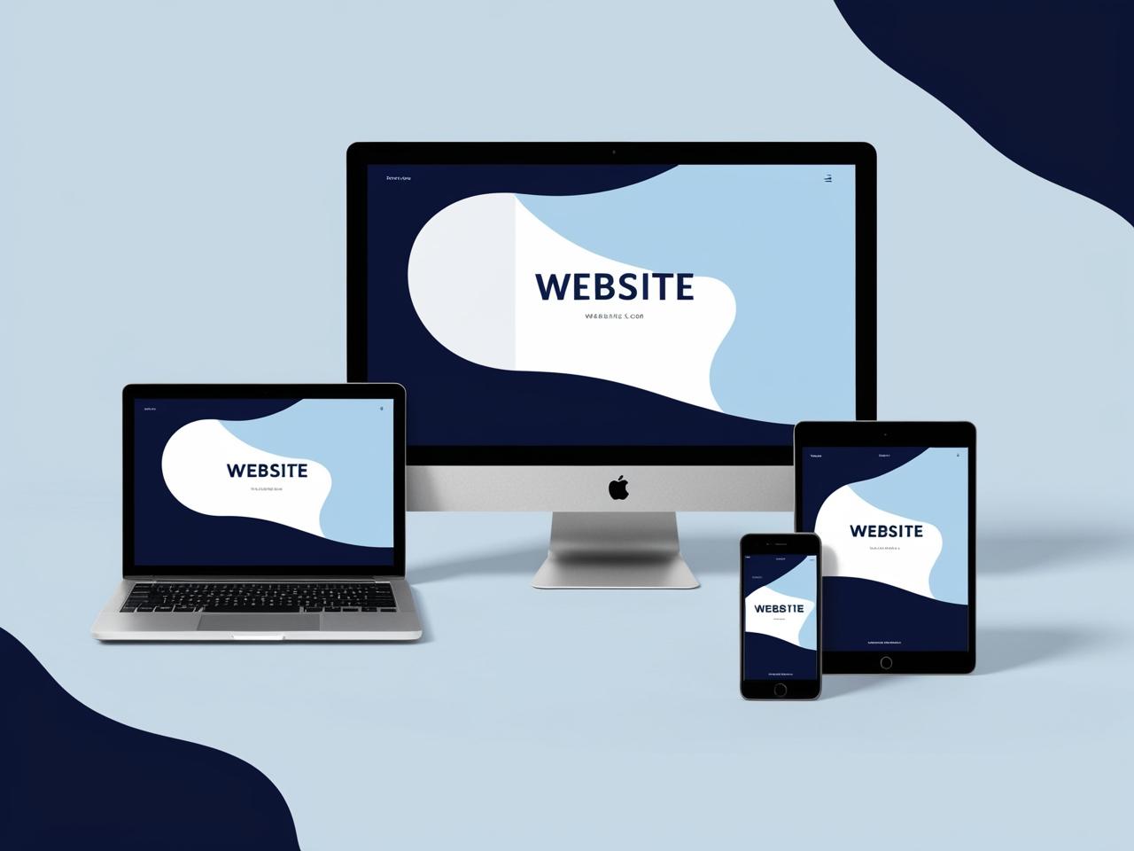 Een responsieve website op verschillende schermen